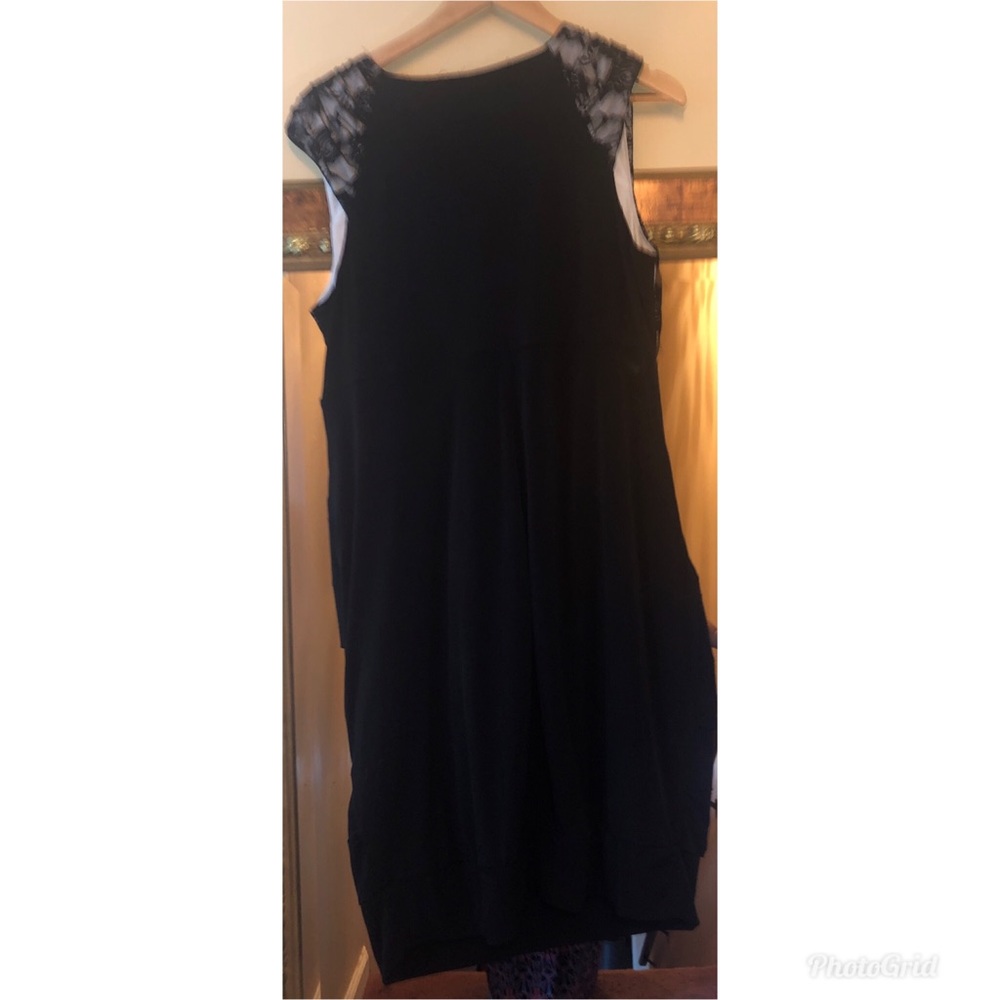 Ruby Rox Plus Size Lace Ruched Dress - Picture 2 of 3